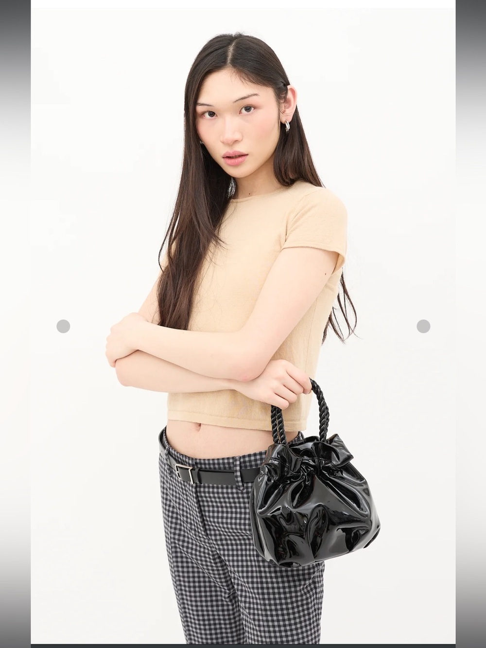STAUD Black Patent Leather Grace Bag
Est. Retail Price: $349.00 - Picture 2 of 6